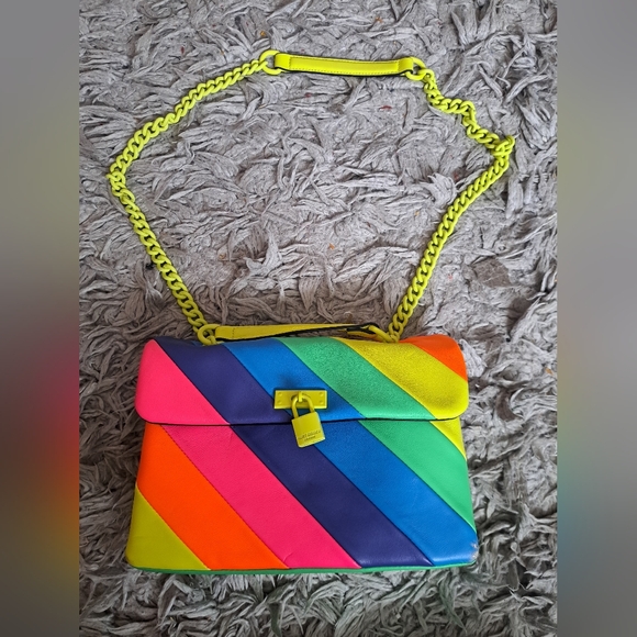 Kurt Geiger Handbags - Kurt Gieger Rainbow Brixton Bag!